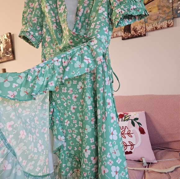 Free People Kourt Rhoda Floral Mini Dress - Picture 6 of 13